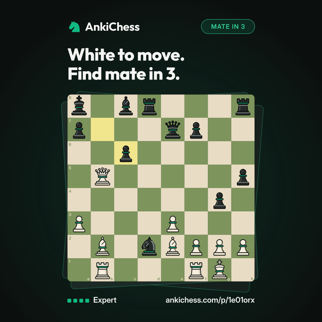 White to move. Find mate in 3.