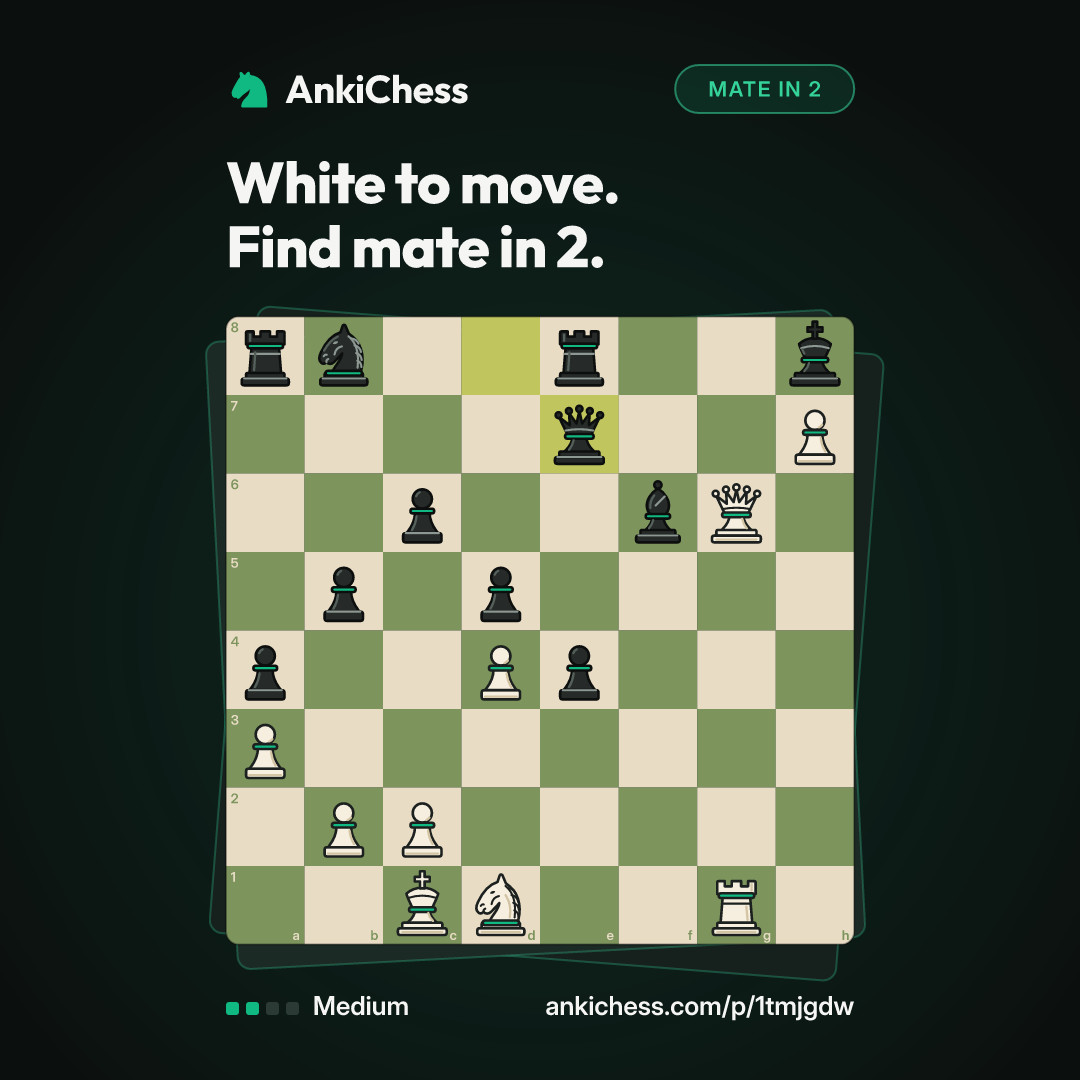 White to move. Find mate in 2.