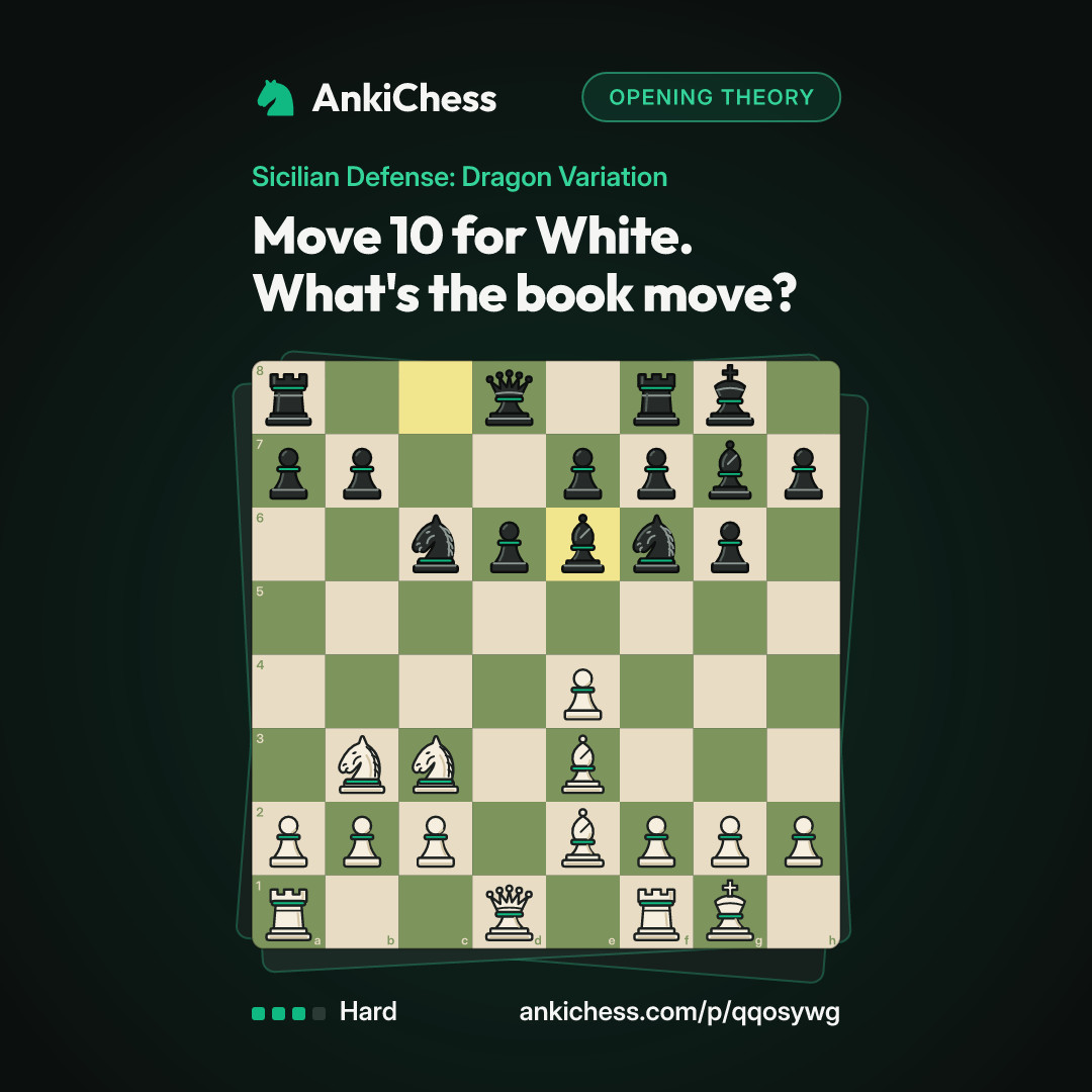 Move 10 for White. What's the book move?
